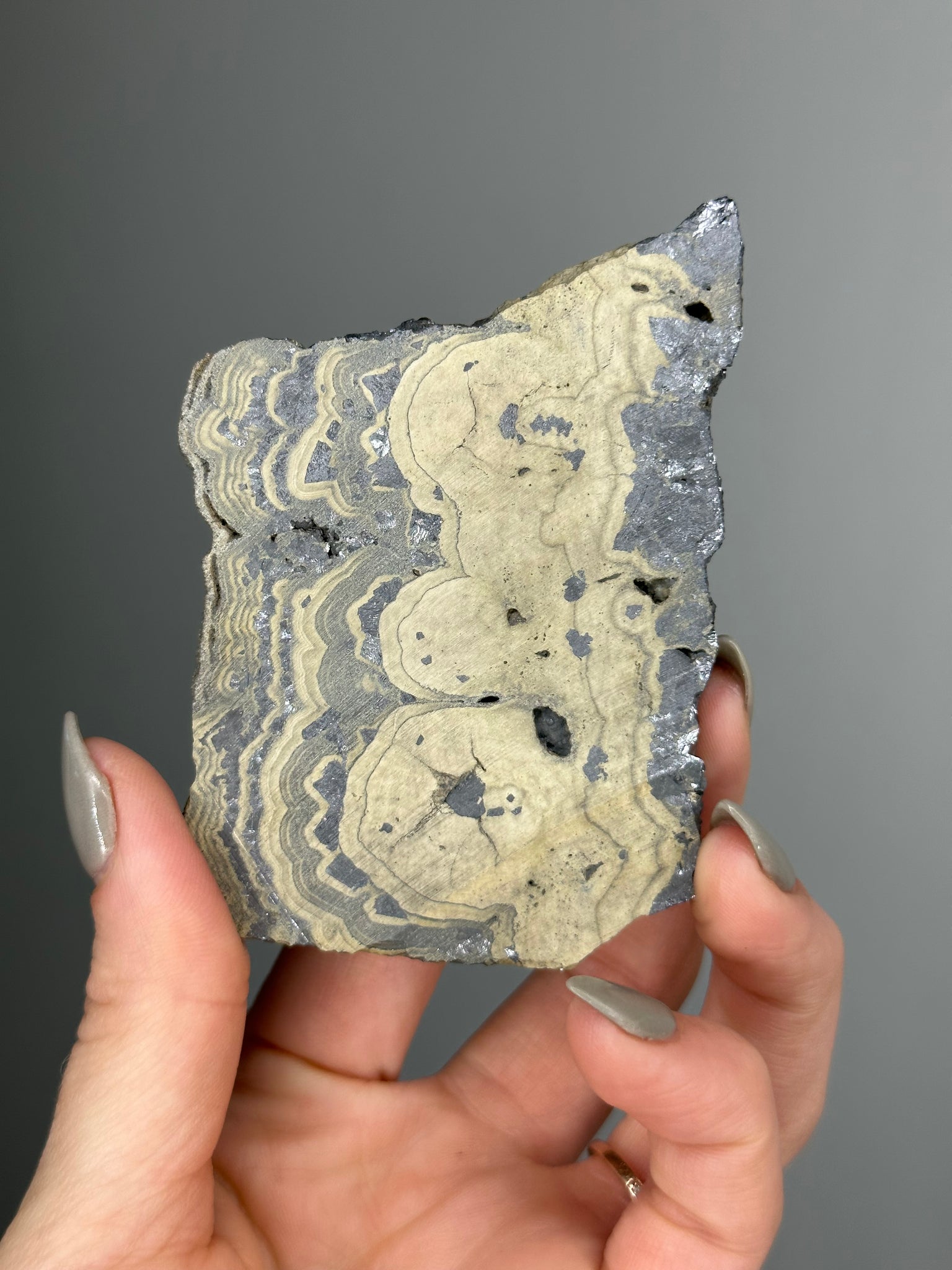 Sphalerite w/ Galenite Slab