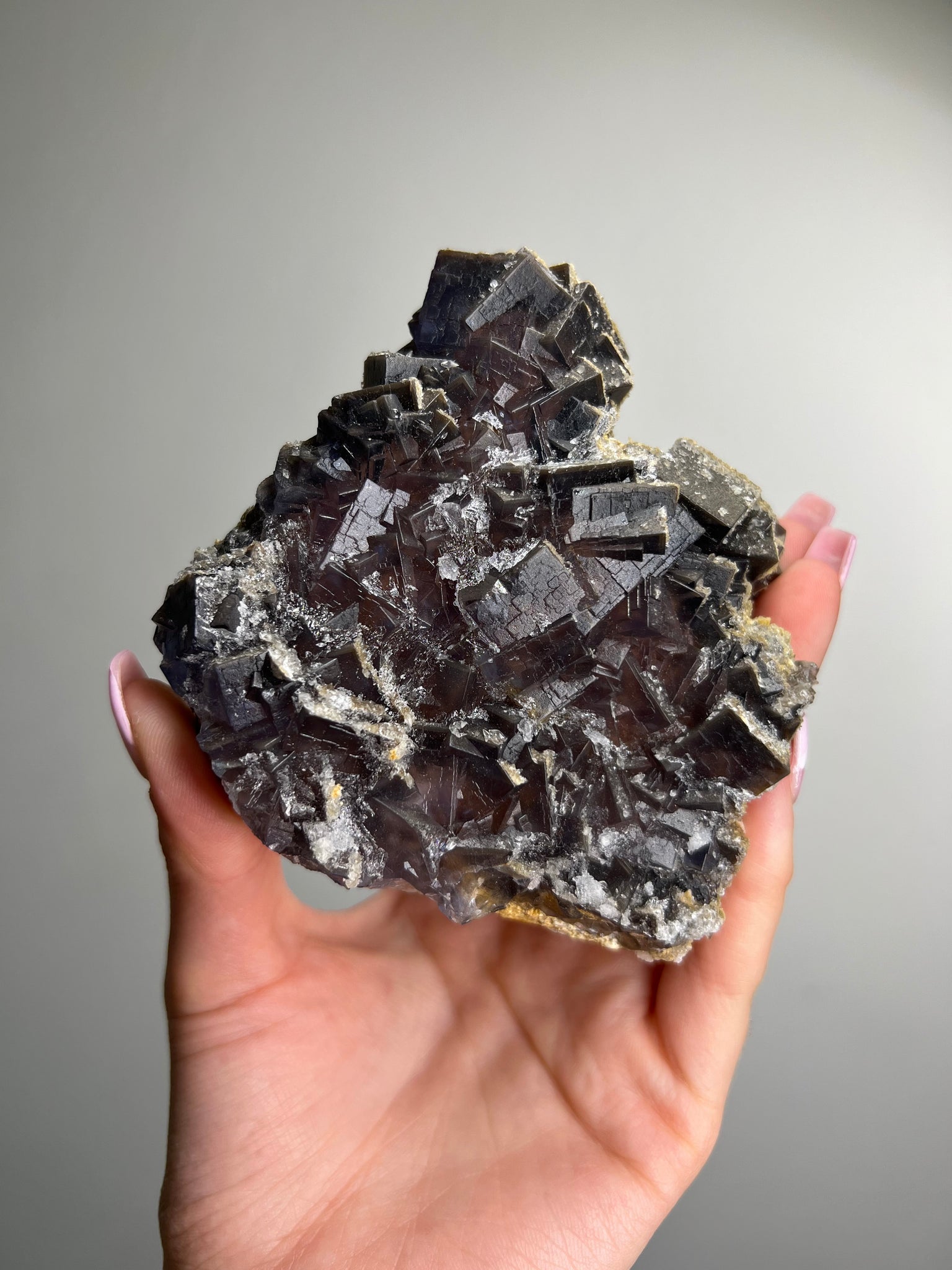 Blue Fluorite Cluster