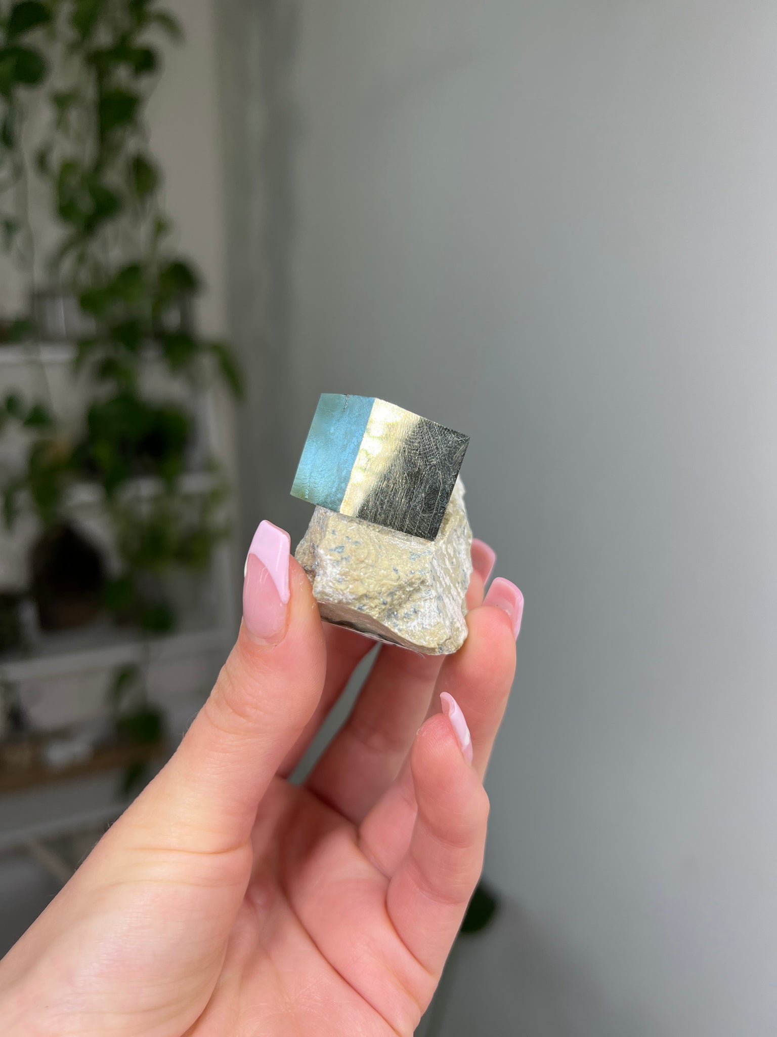 Spanish Pyrite Cube
