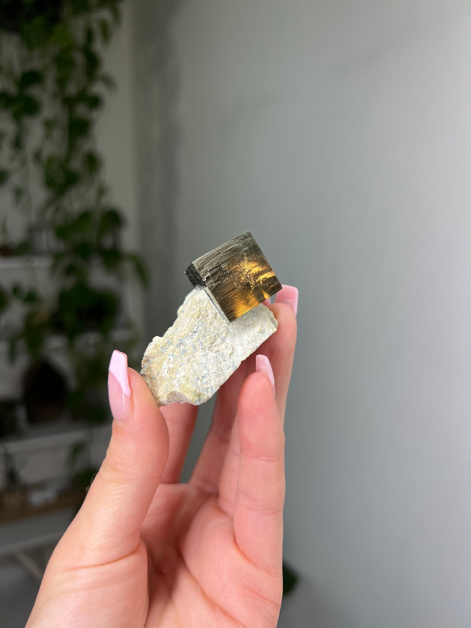 Spanish Pyrite Cube