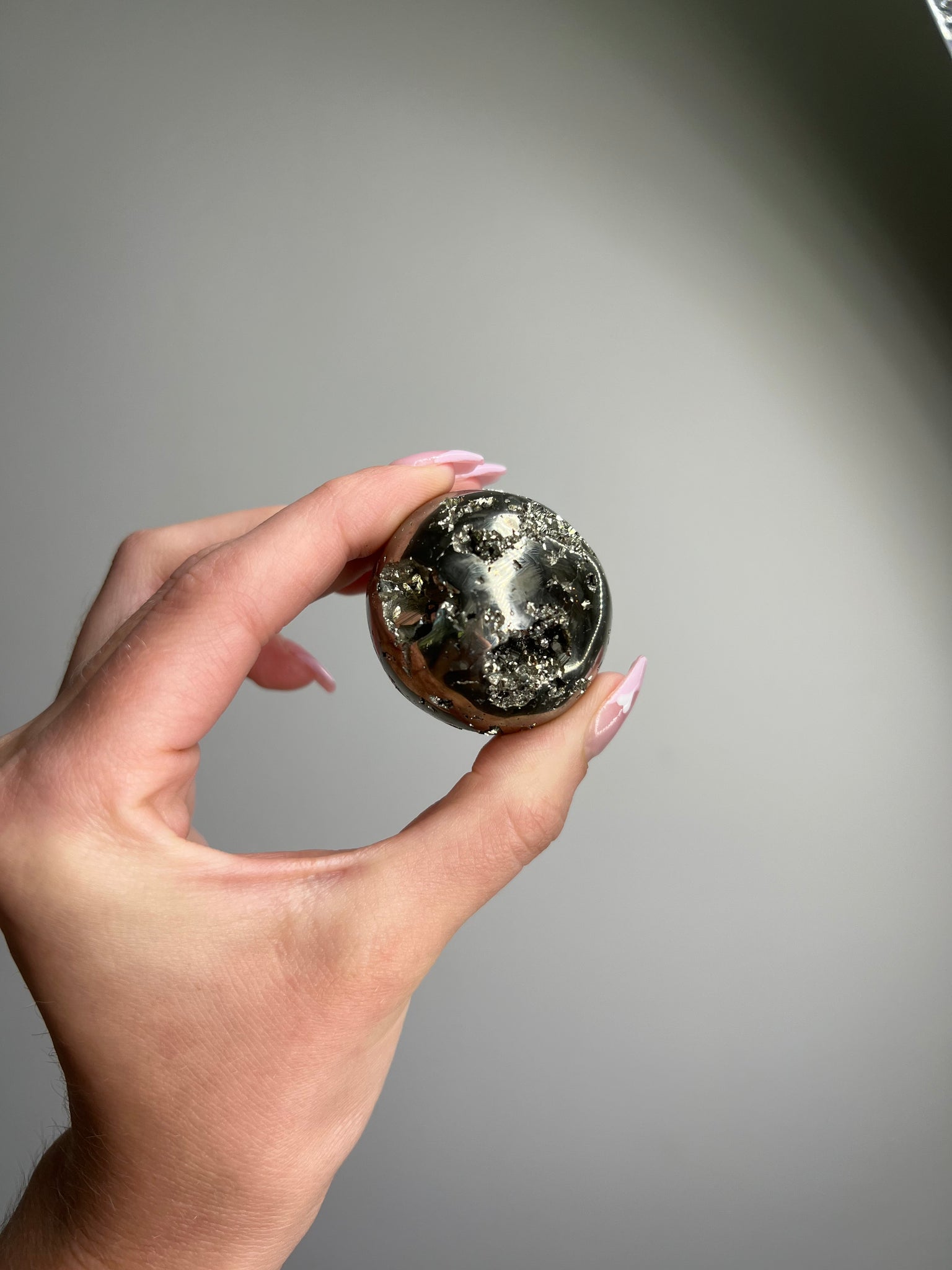 Pyrite Egg