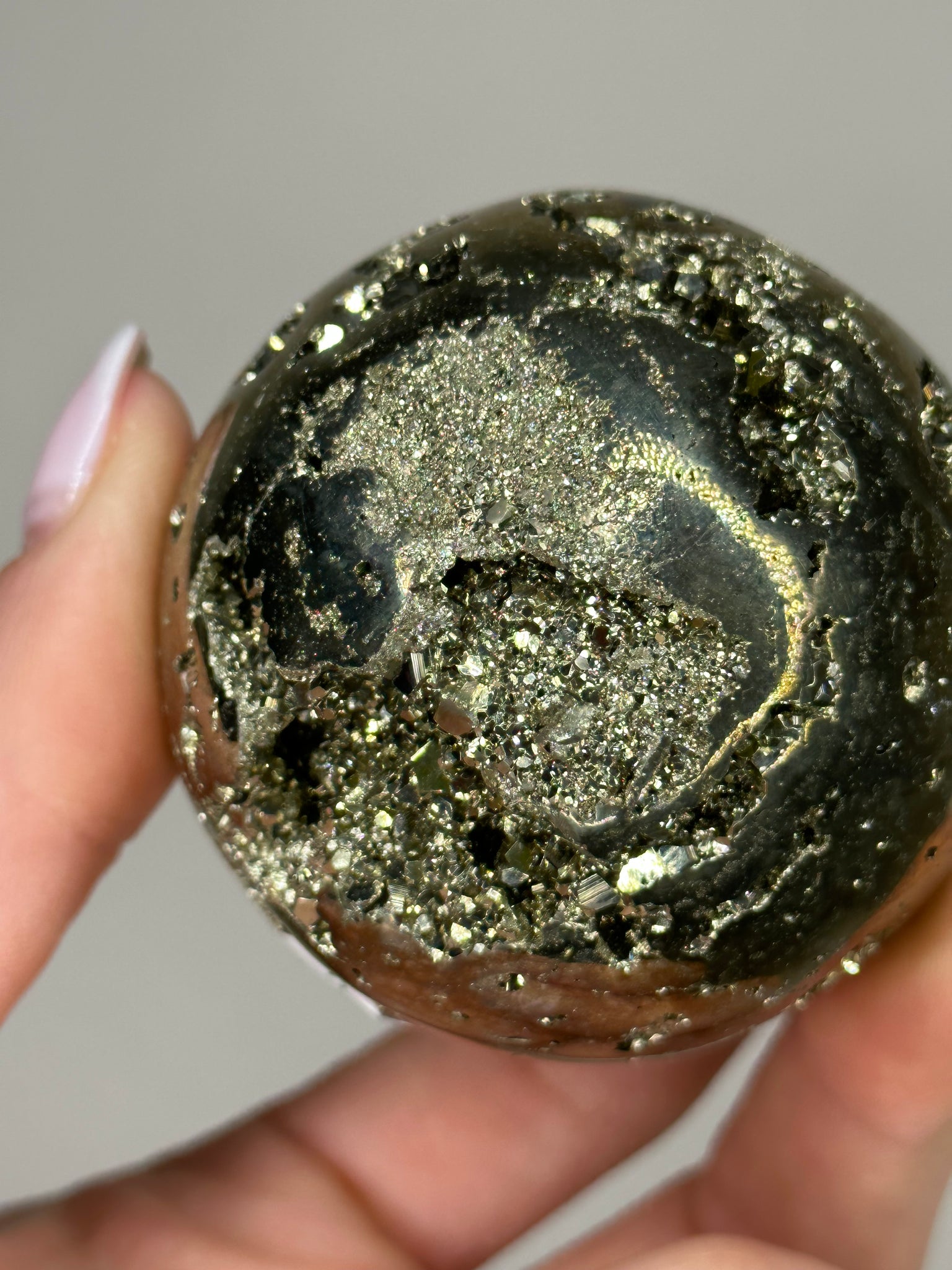 Pyrite Sphere