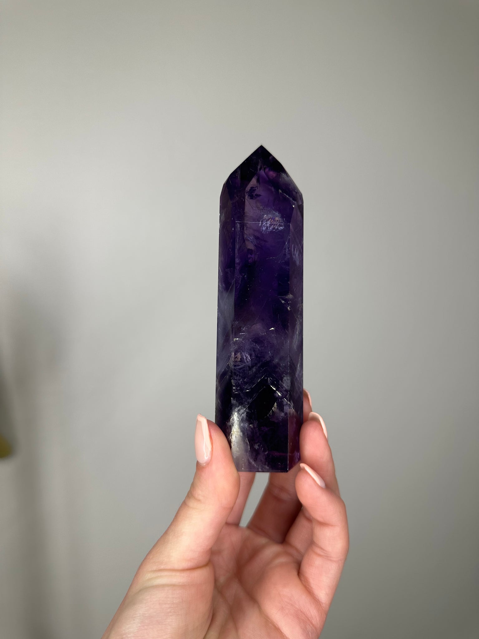 Brazilian Amethyst Root Point
