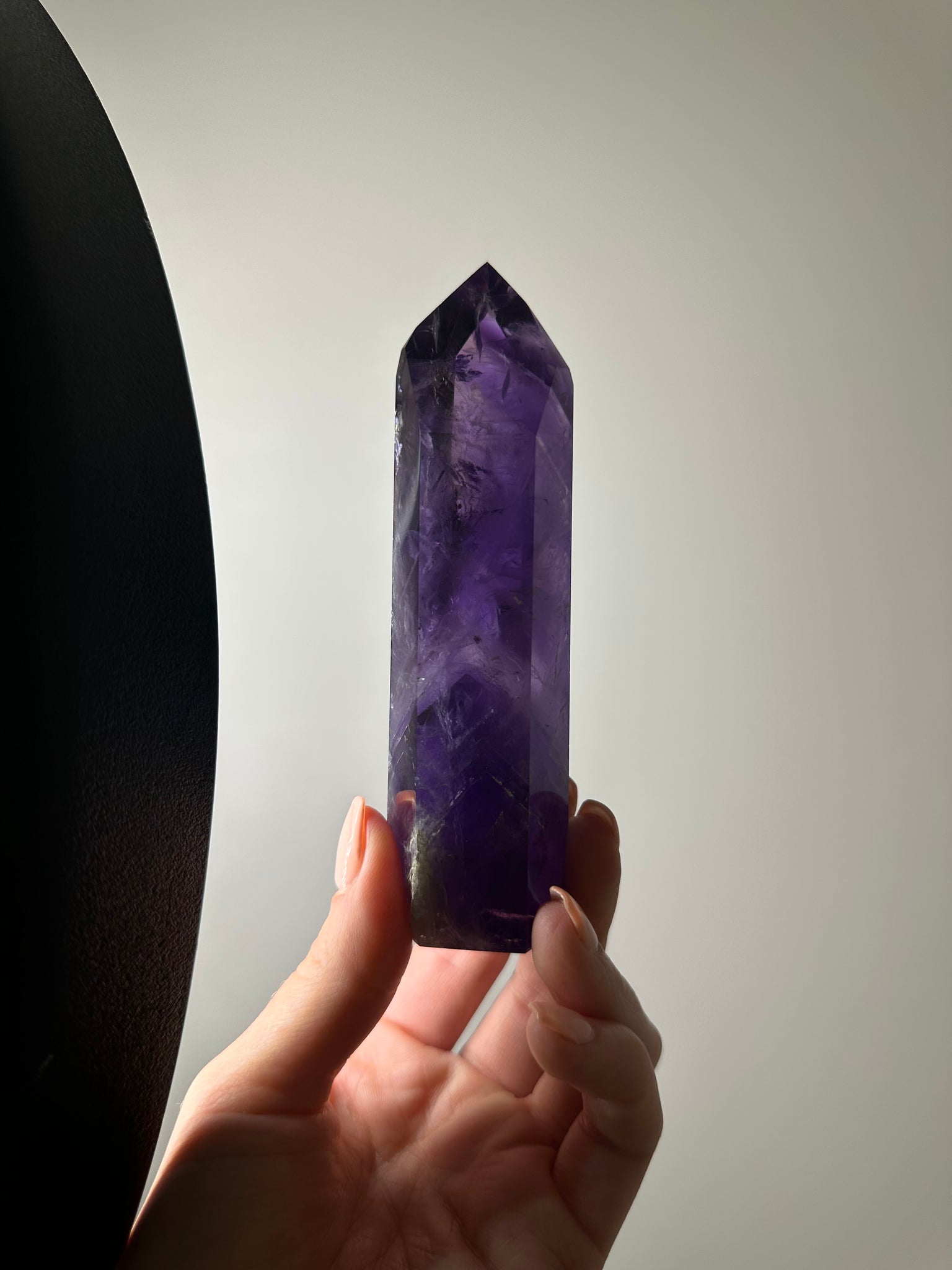 Brazilian Amethyst Root Point