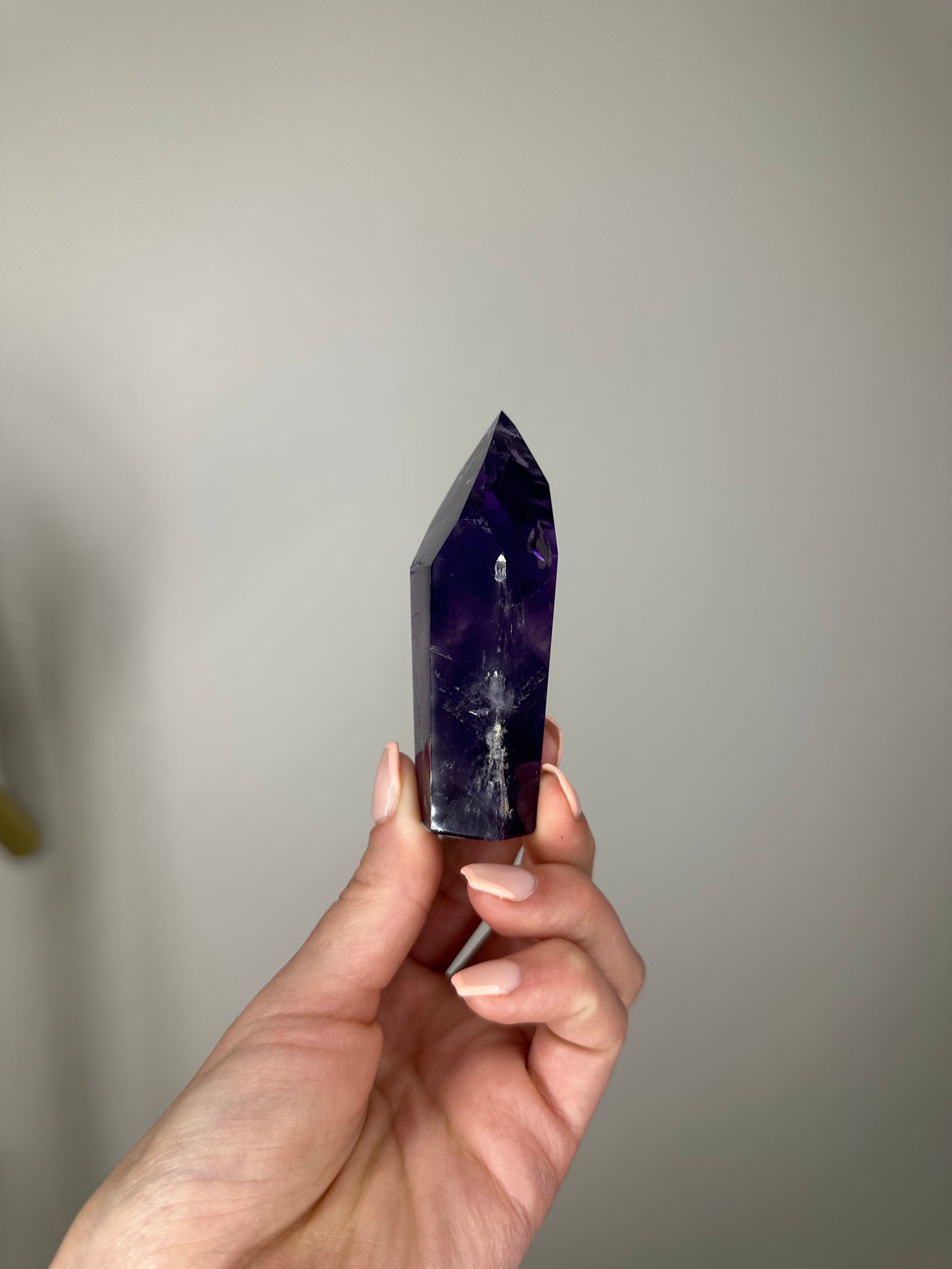 Brazilian Amethyst Root Point