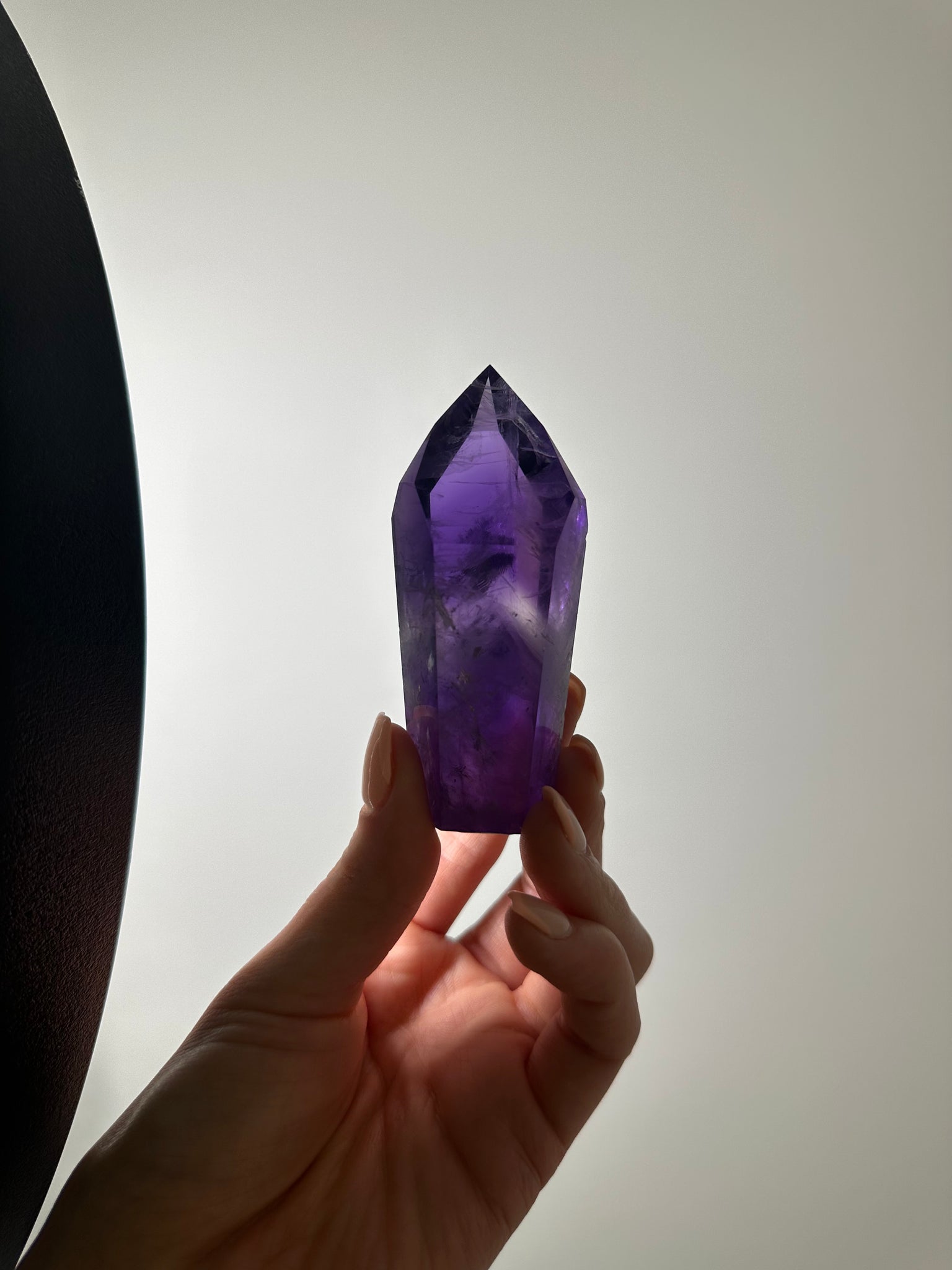 Brazilian Amethyst Root Point
