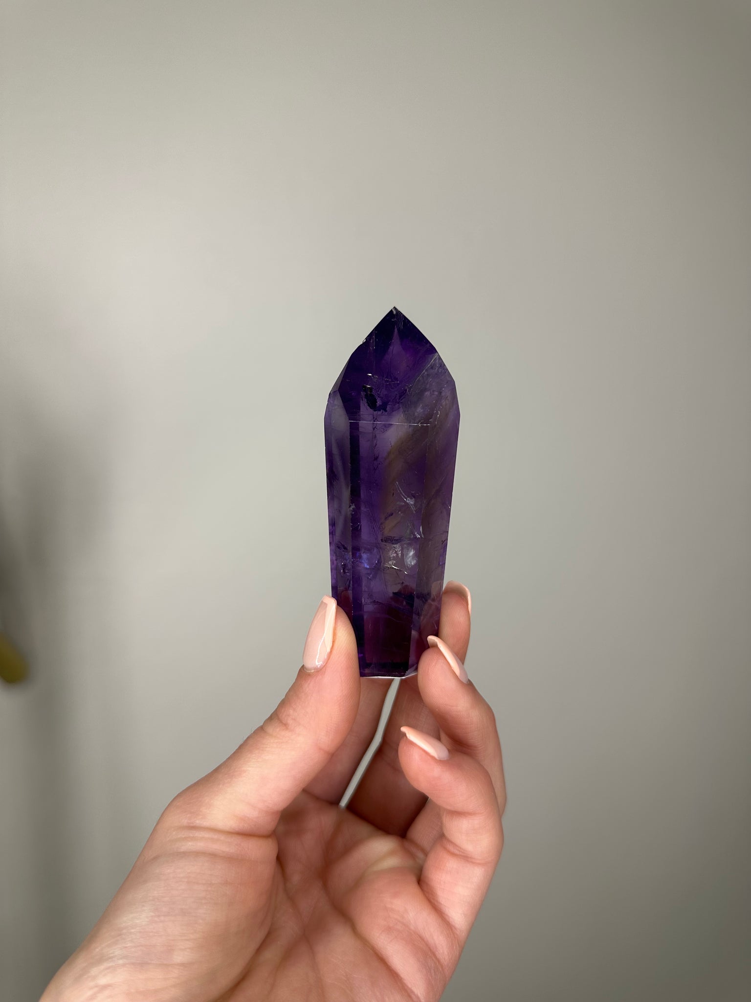 Brazilian Amethyst Root Point
