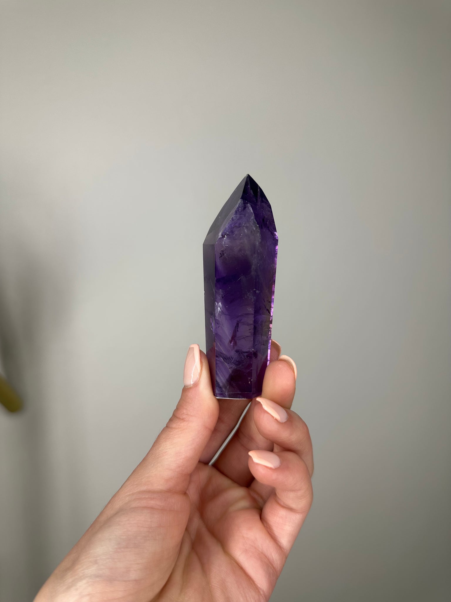 Brazilian Amethyst Root Point