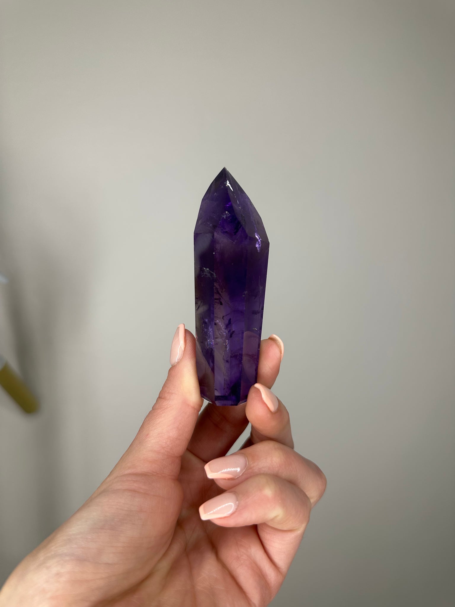 Brazilian Amethyst Root Point