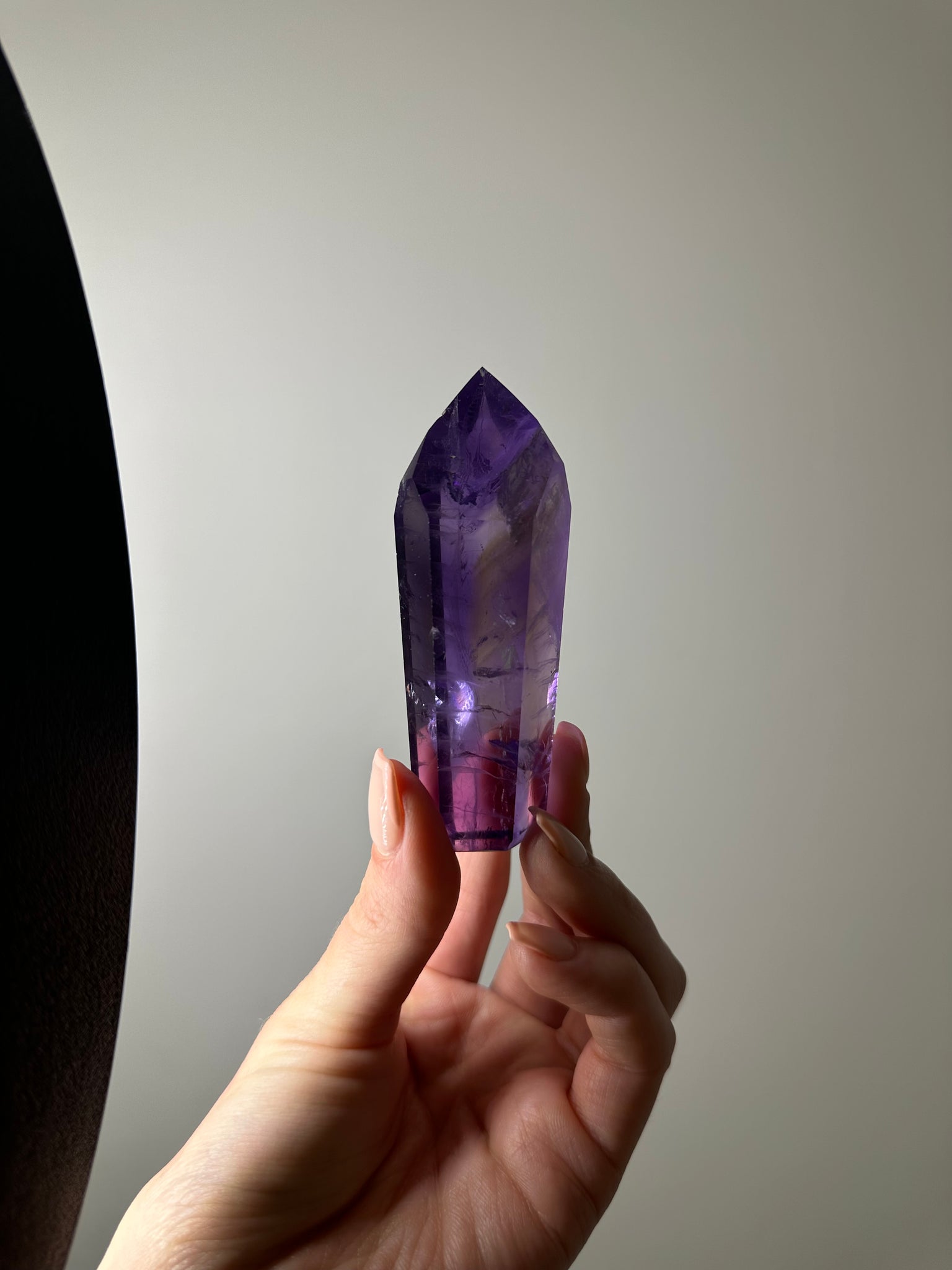 Brazilian Amethyst Root Point