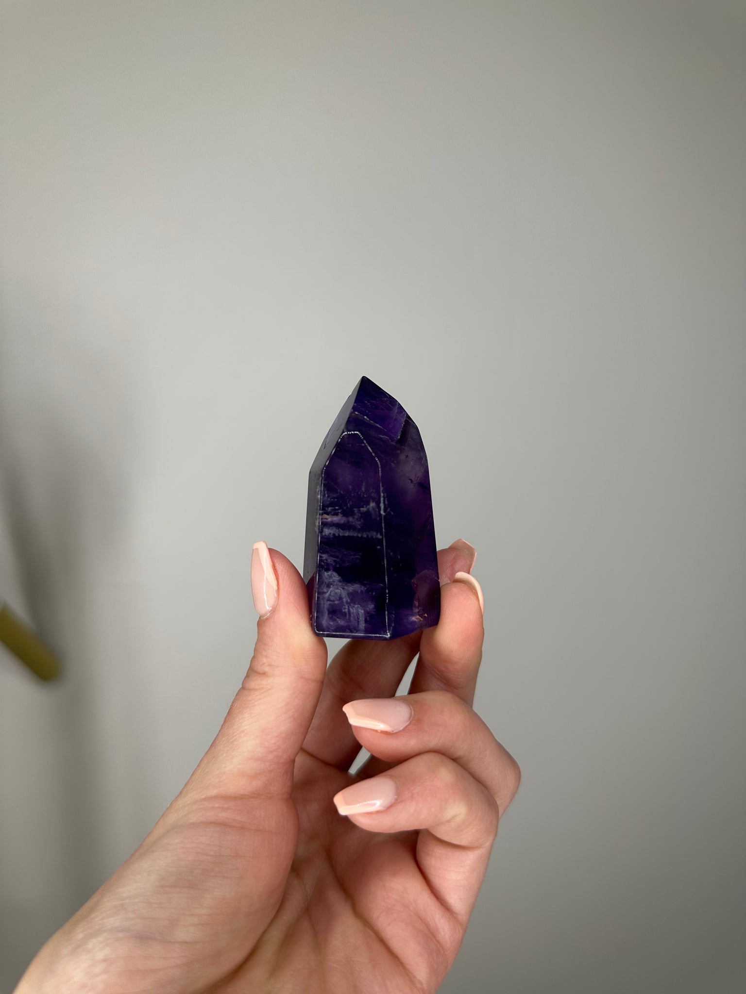 Brazilian Amethyst Root Point