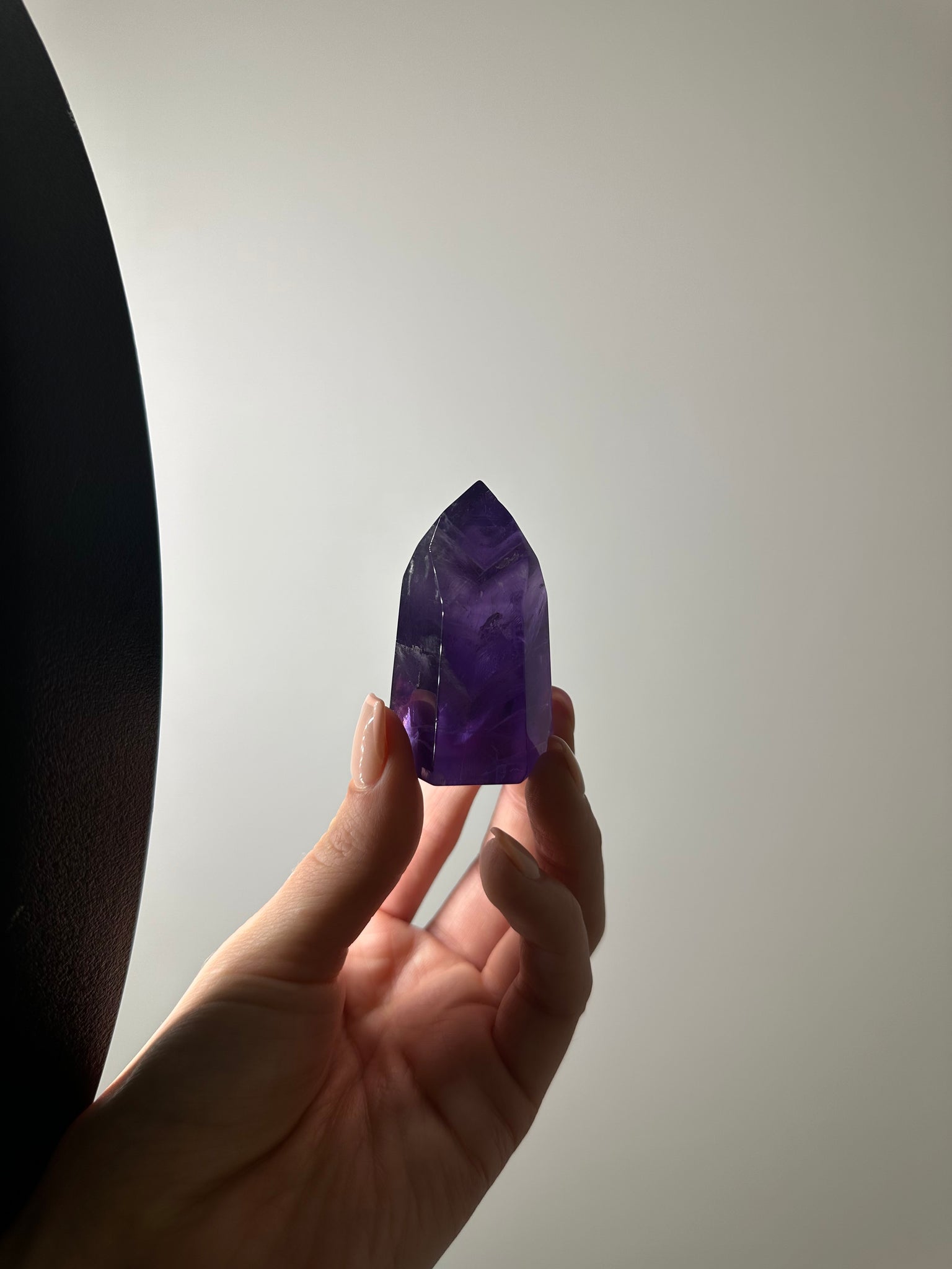 Brazilian Amethyst Root Point