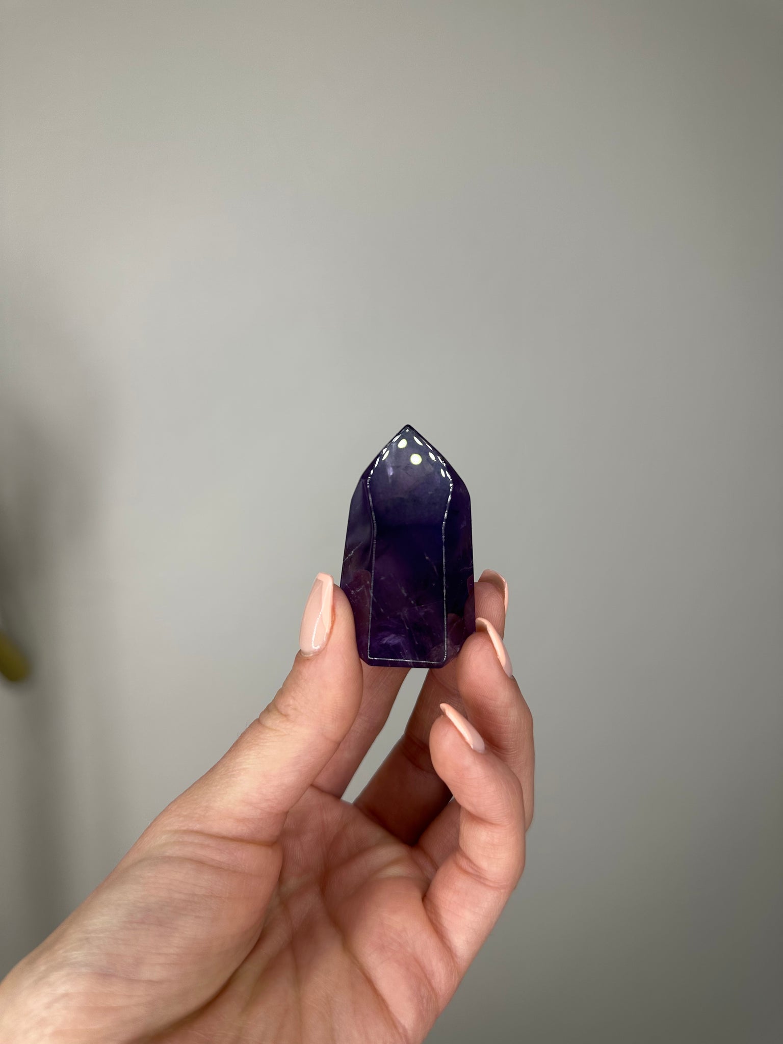 Brazilian Amethyst Root Point
