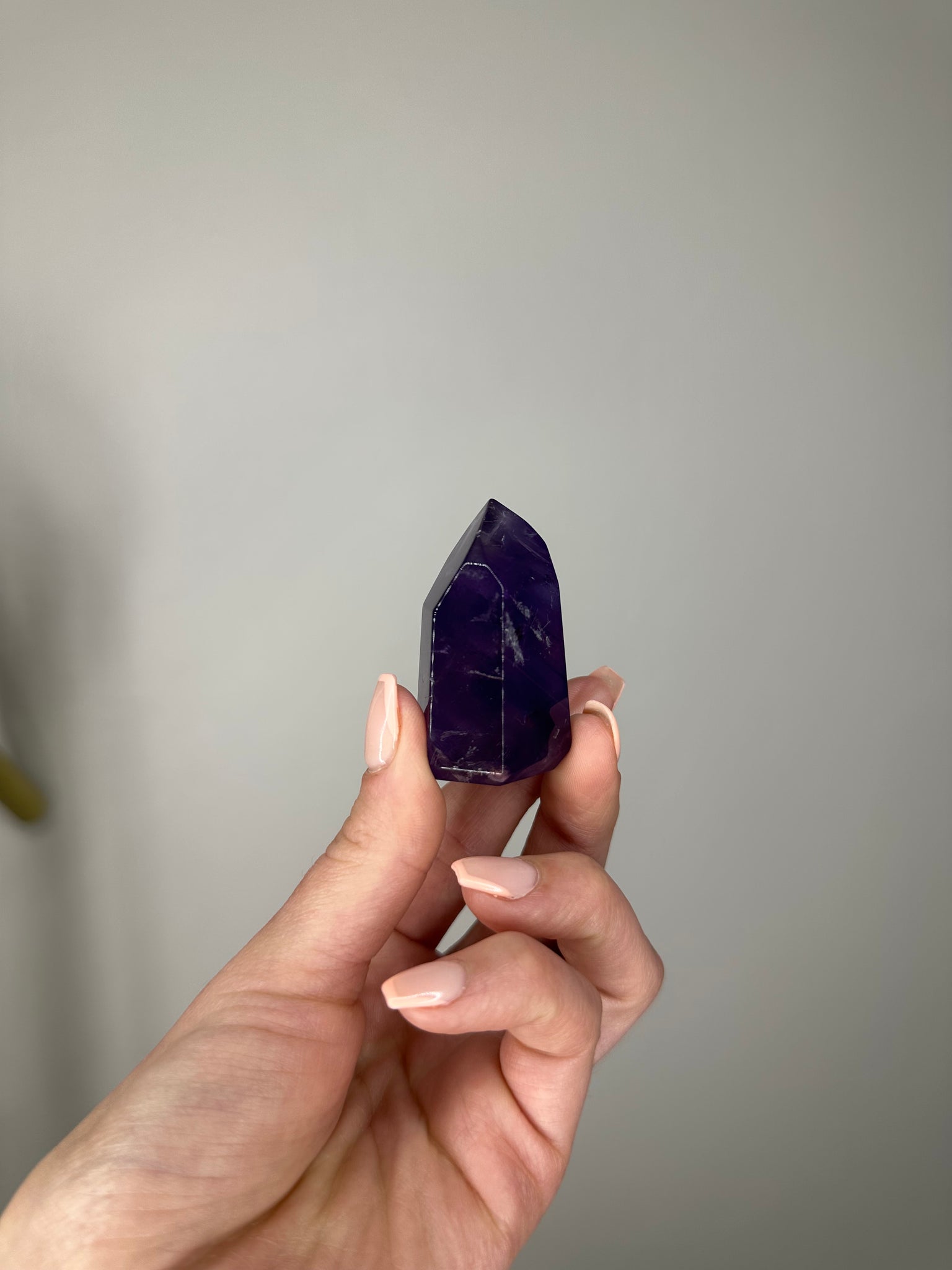 Brazilian Amethyst Root Point