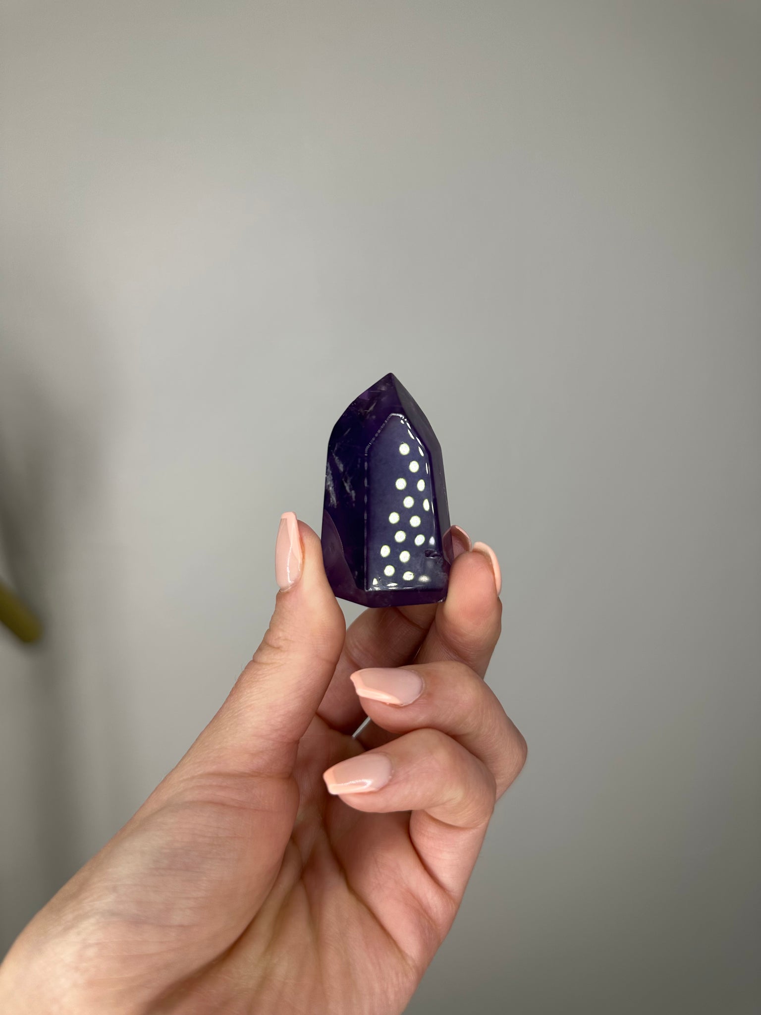 Brazilian Amethyst Root Point