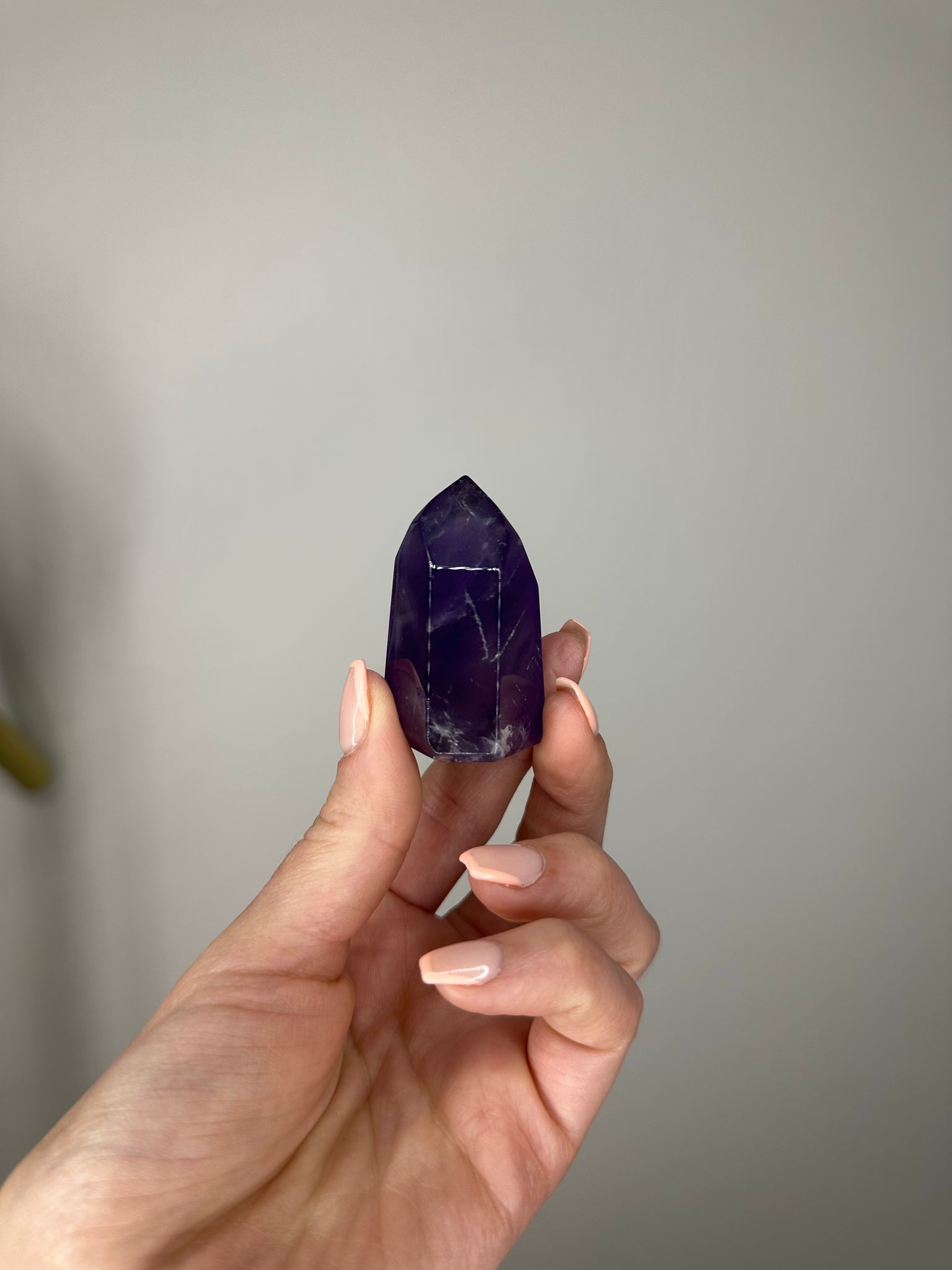 Brazilian Amethyst Root Point