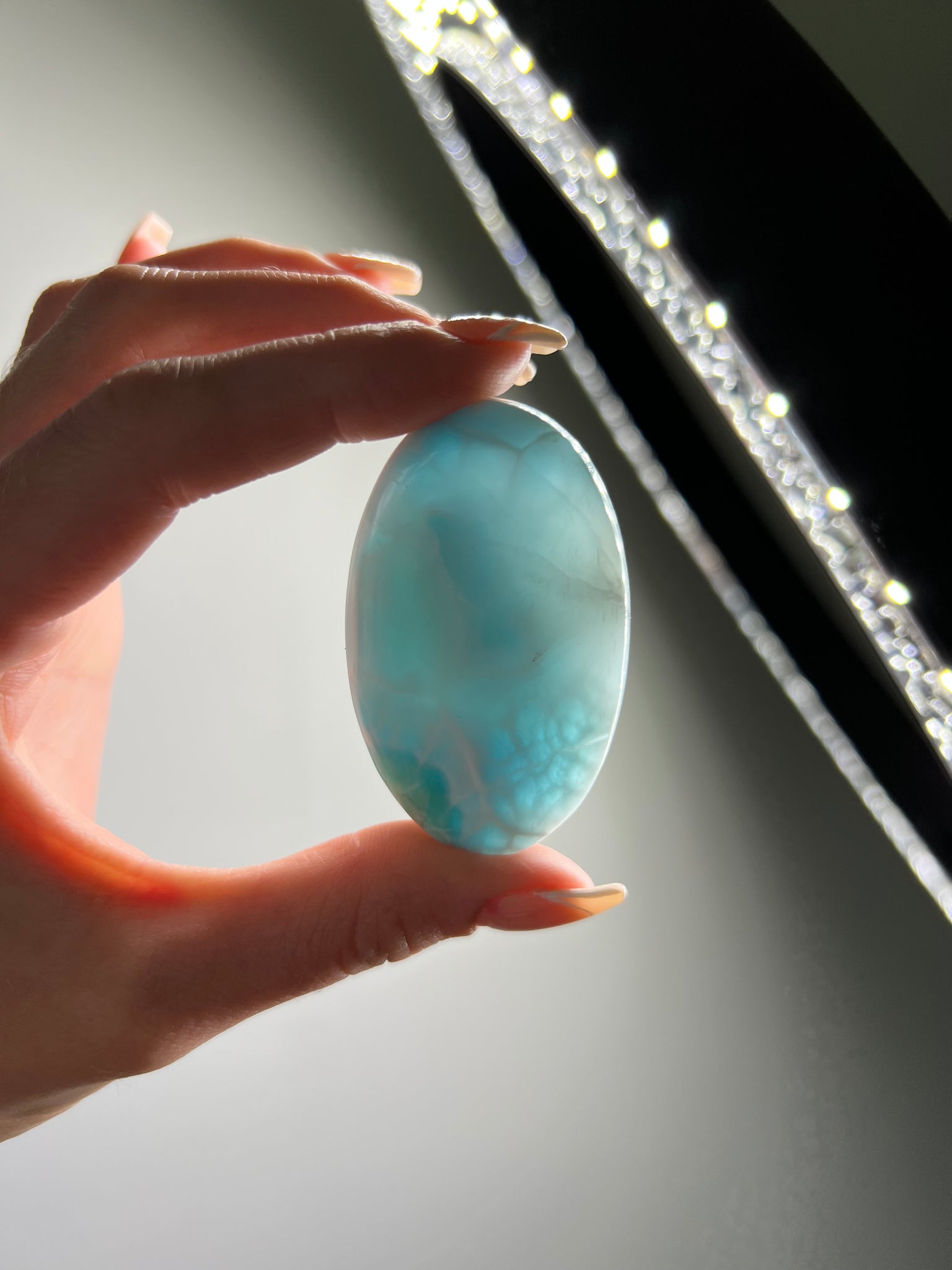 Larimar Palmstone