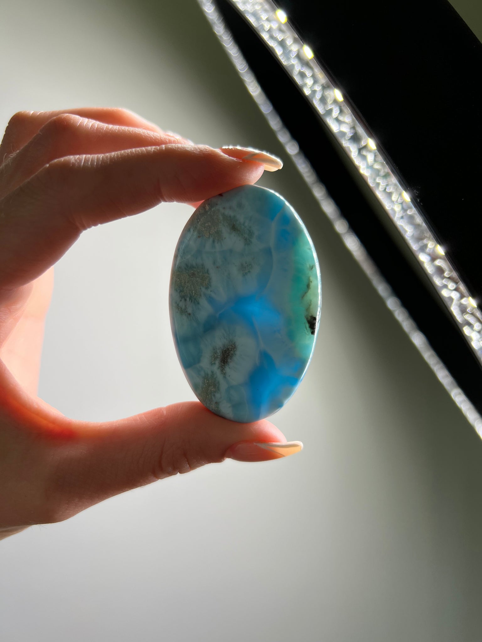 Larimar Palmstone