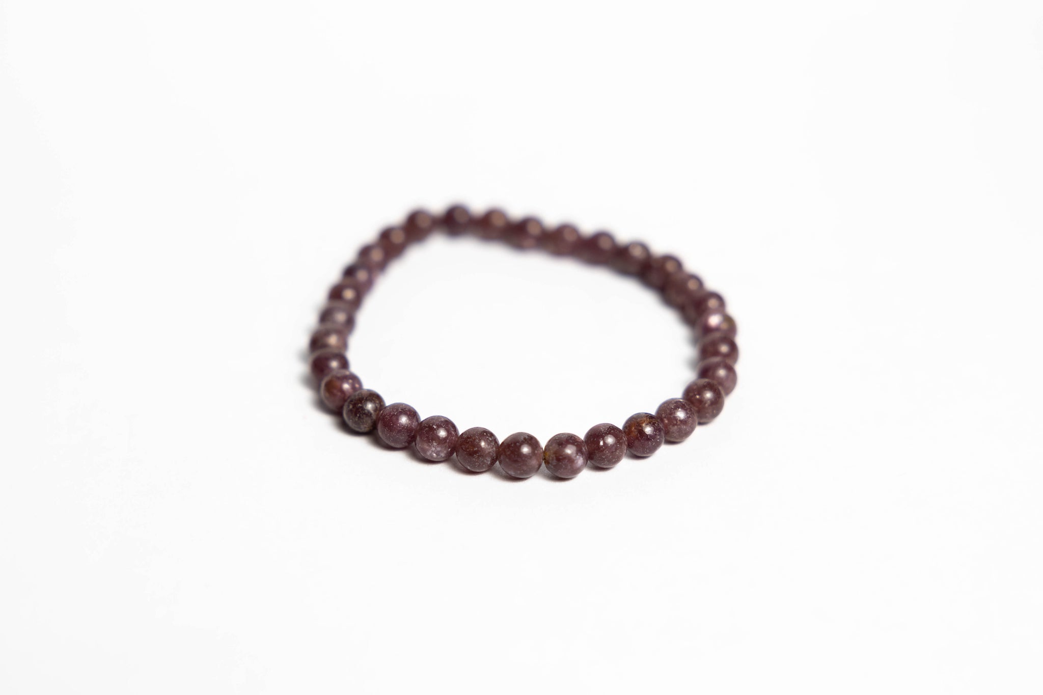 Lepidolite Bracelet - Wine - 5mm