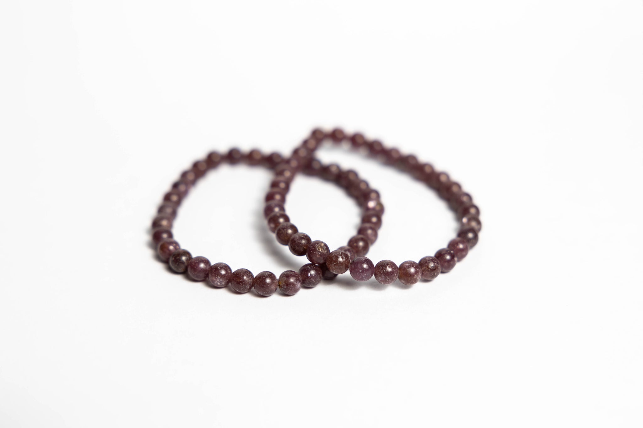 Lepidolite Bracelet - Wine - 5mm