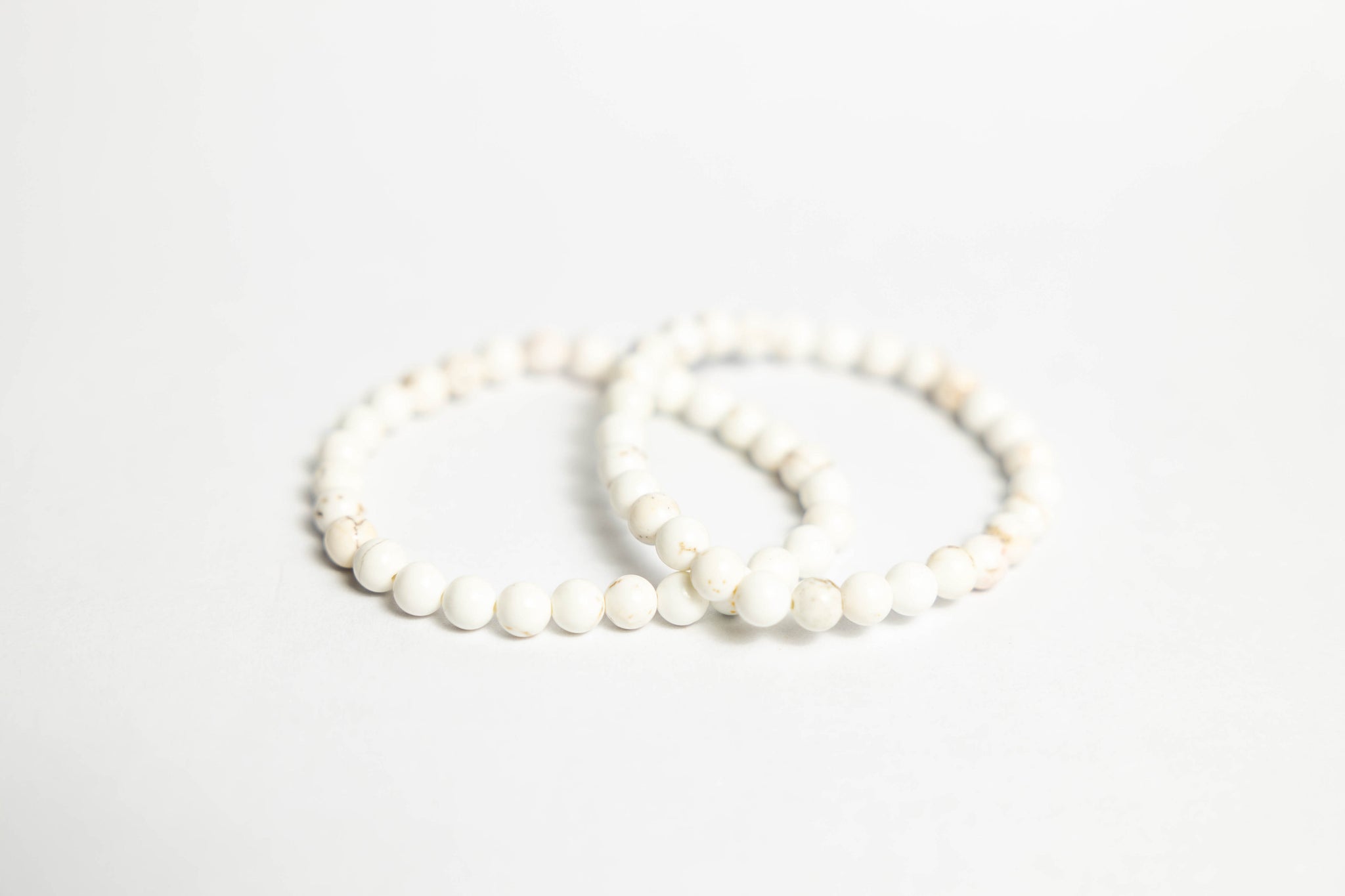 Magnesite Bracelet - 6mm