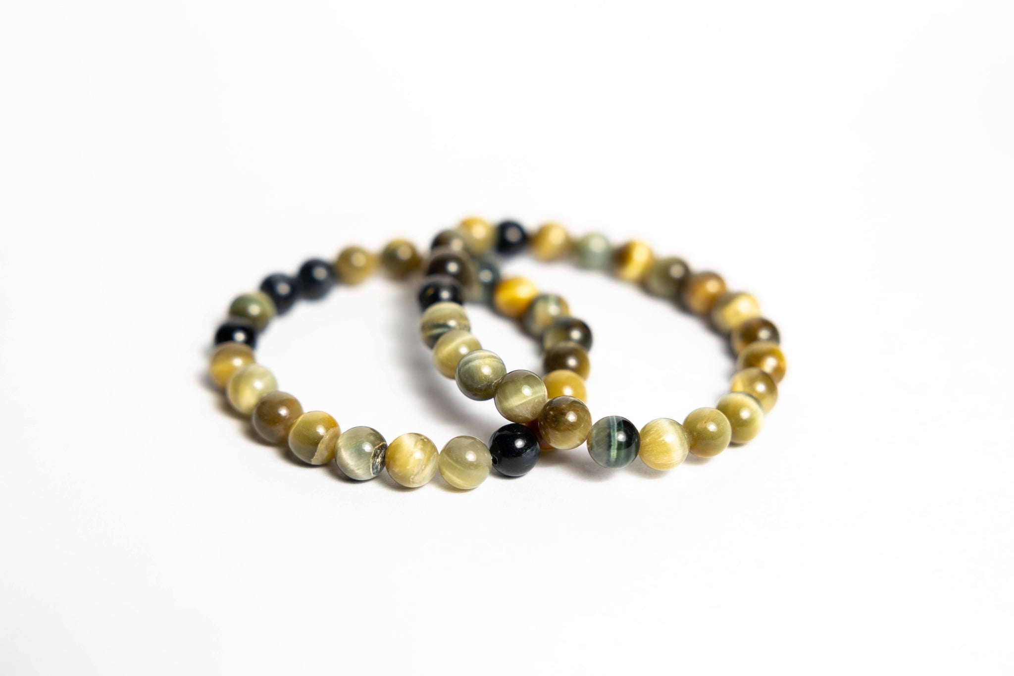 Mixed Tigers Eye Bracelet - 8mm