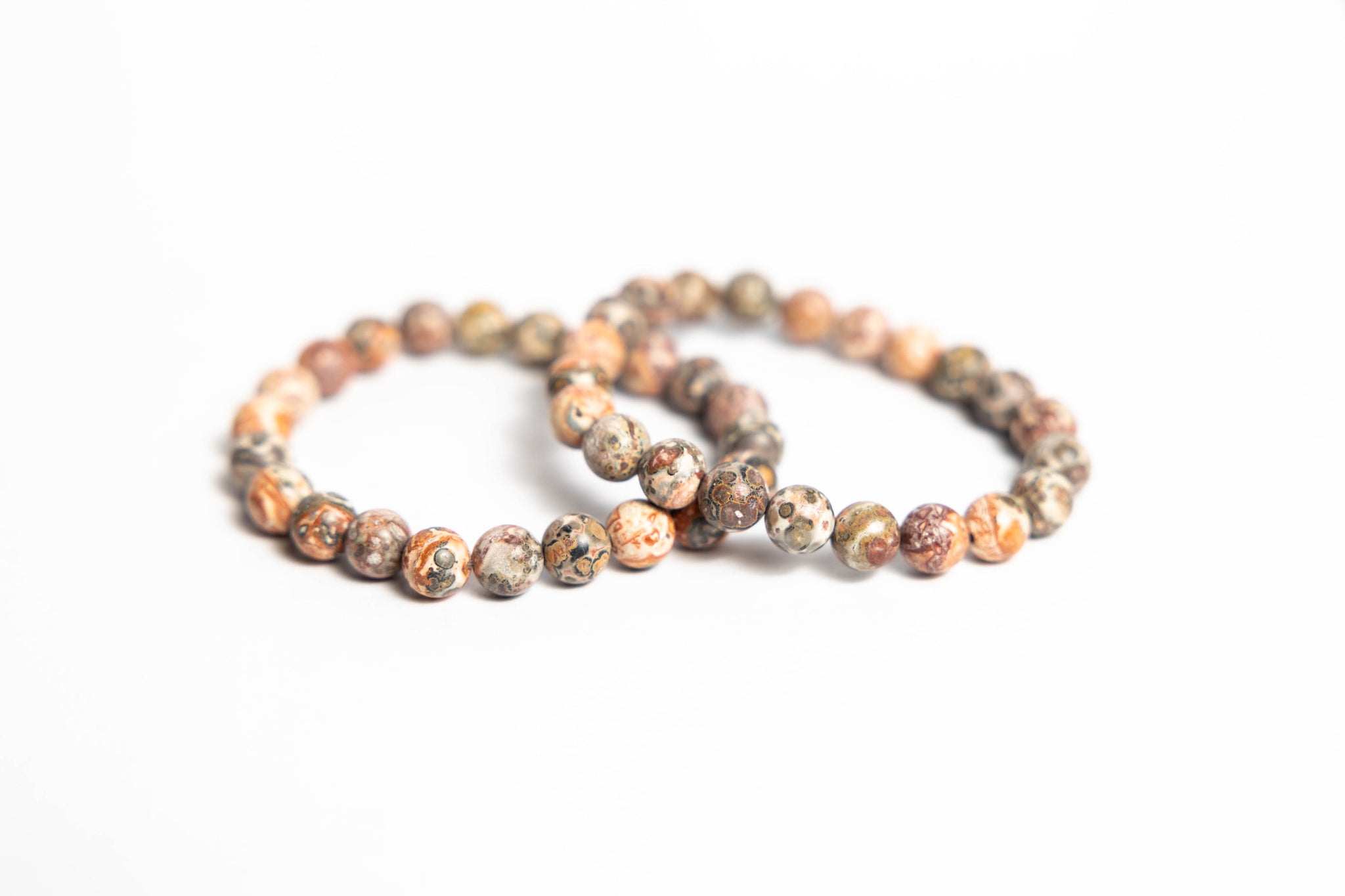 Leopard Skin Jasper Bracelet - 8mm