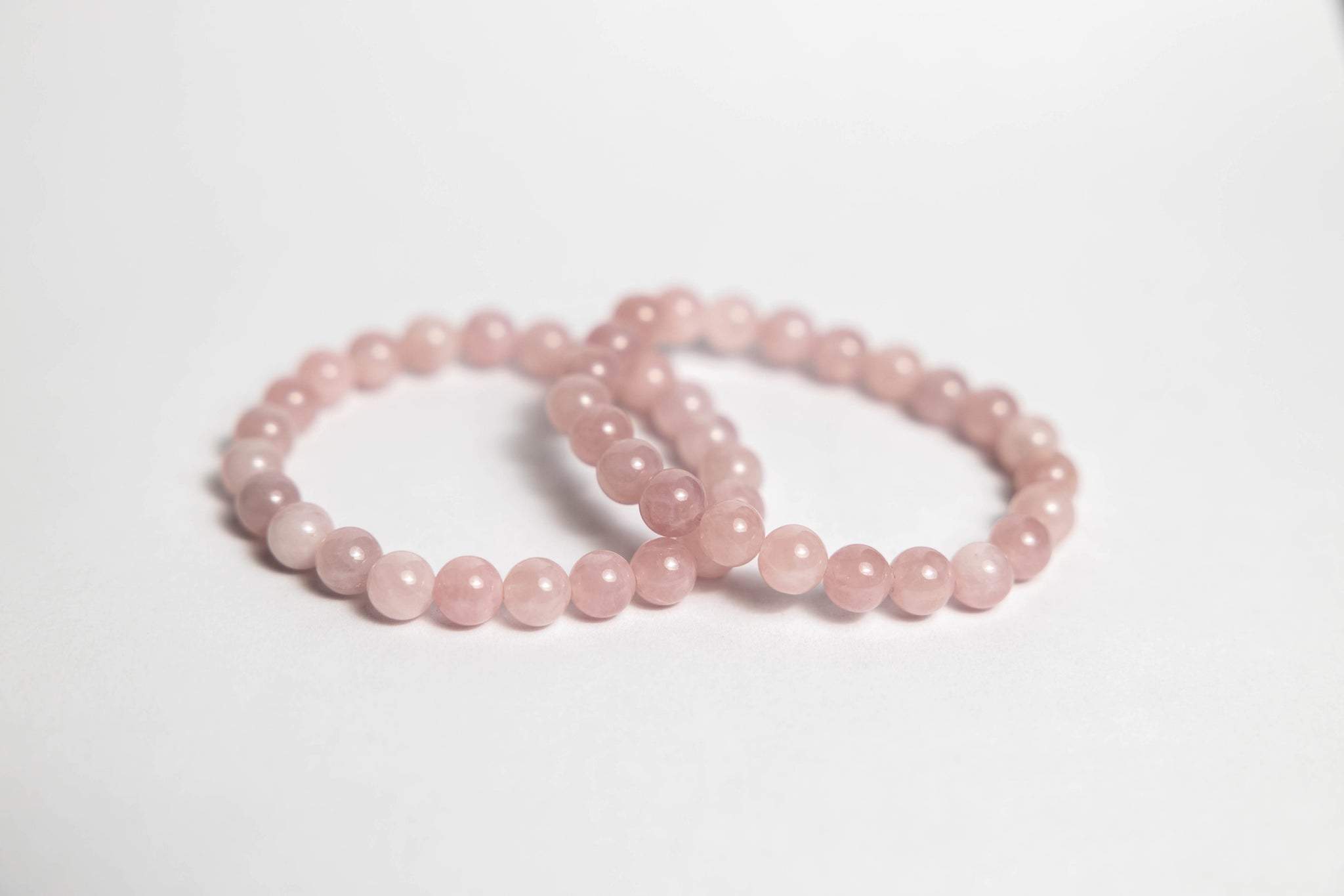 Rose Quartz Bracelet - 8mm - AA